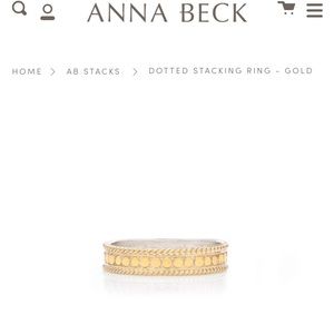 Anna Beck Dotted Stacking Ring